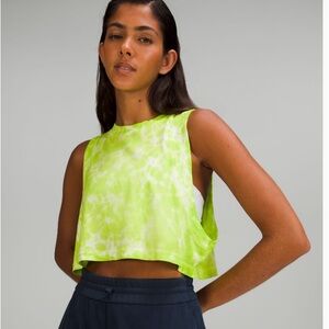Lululemon all yours cropped tank